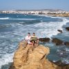 Grecja, Kreta, klif na plaży Golden Beach